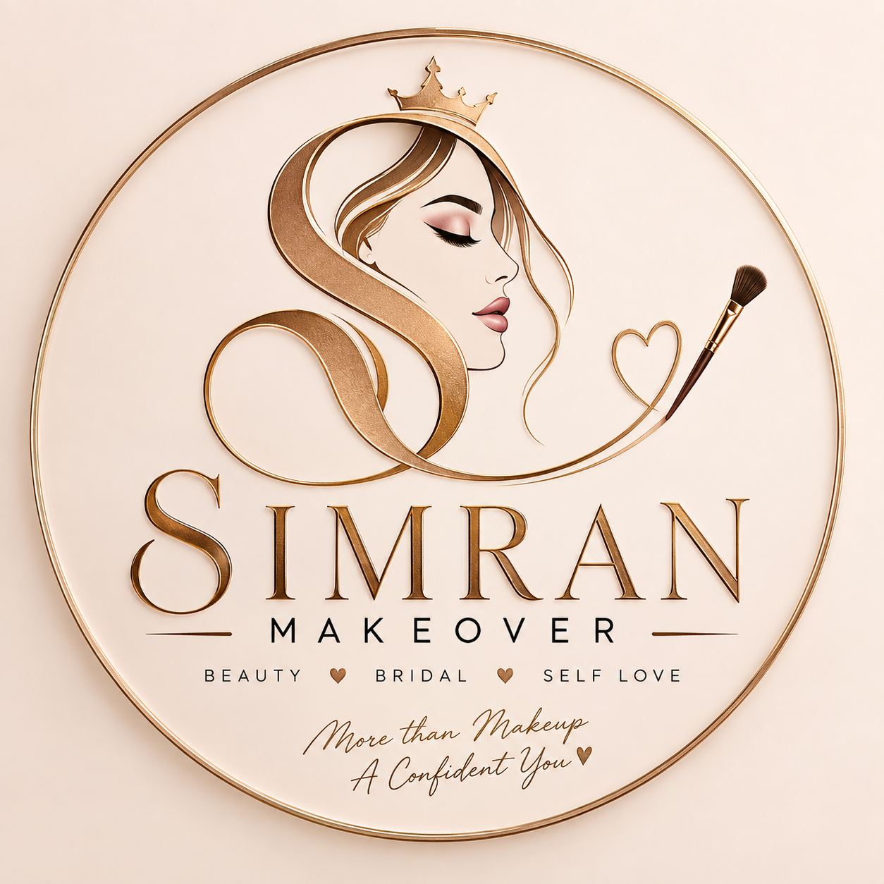 Simran Makeover logo